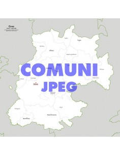 Mappa dei comuni della provincia di Enna jpg