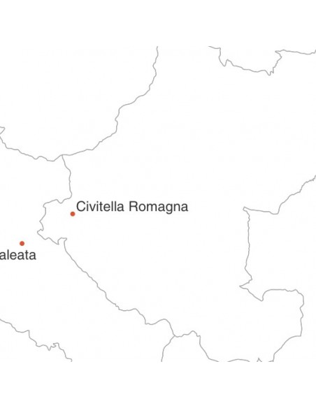Mappa dei comuni della provincia di Forlì-Cesena jpg