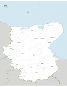 Mappa dei comuni della provincia di Foggia jpg 2