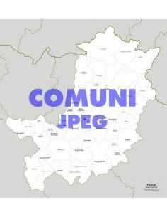Mappa dei comuni della provincia di Firenze jpg