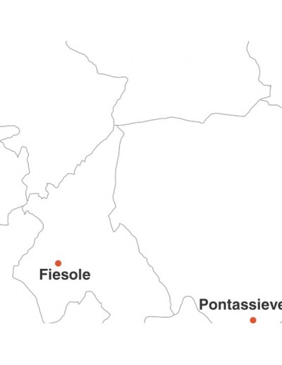 Mappa dei comuni della provincia di Firenze jpg