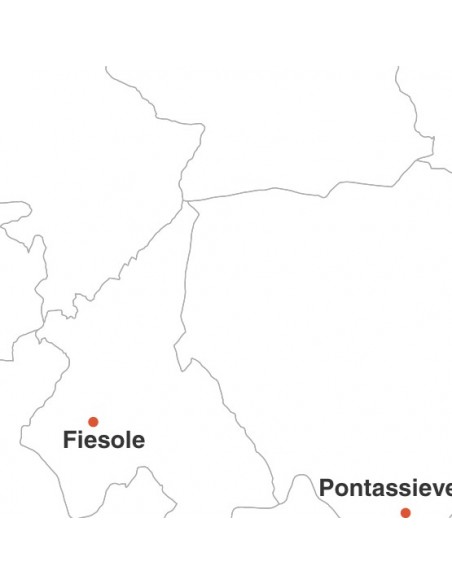 Mappa dei comuni della provincia di Firenze jpg