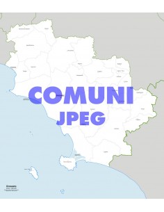 Mappa dei comuni della provincia di Grosseto jpg