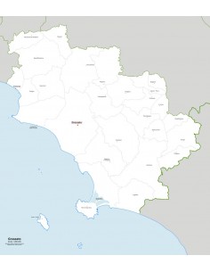 Mappa dei comuni della provincia di Grosseto jpg 2