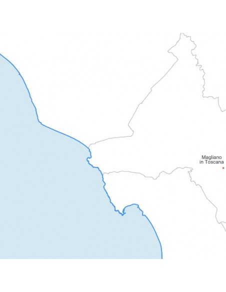 Mappa dei comuni della provincia di Grosseto jpg
