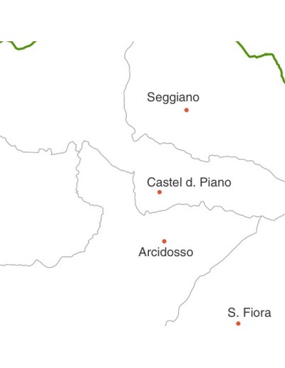 Mappa dei comuni della provincia di Grosseto jpg