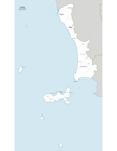 Mappa dei comuni della provincia di Livorno jpg