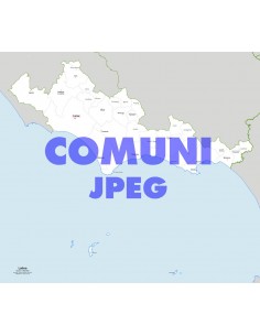 Mappa dei comuni della provincia di Latina jpg