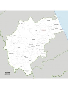 Mappa dei comuni della provincia di Macerata jpg 2