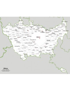 Mappa dei comuni della provincia di Milano jpg 2