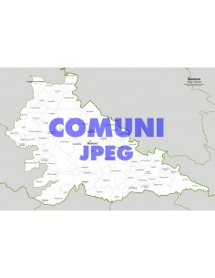 Mappa dei comuni della provincia di Mantova jpg