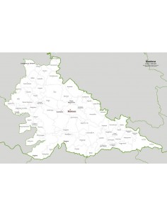 Mappa dei comuni della provincia di Mantova jpg 2
