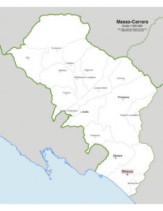 Mappa dei comuni della provincia di Massa-Carrara jpg 2