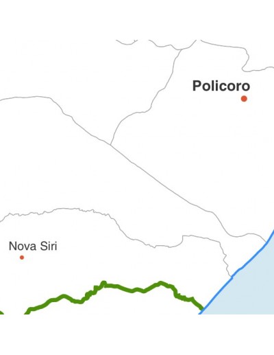 Mappa dei comuni della provincia di Matera jpg