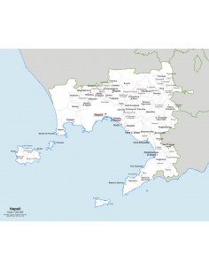 Mappa dei comuni della provincia di Napoli jpg 2
