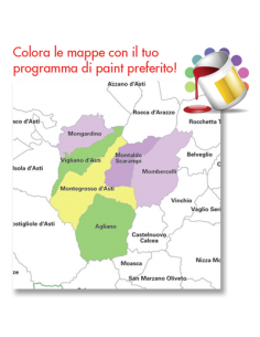 Mappa Dei Comuni Della Provincia Di Novara Jpg