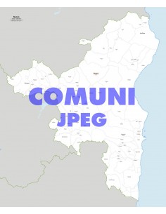 Mappa dei comuni della provincia di Nuoro jpg