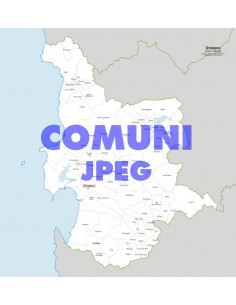 Mappa dei comuni della provincia di Oristano jpg