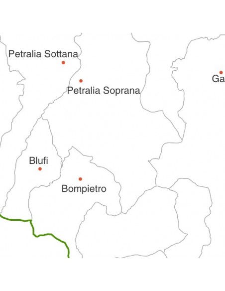 Mappa dei comuni della provincia di Palermo jpg