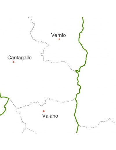 Mappa dei comuni della provincia di Prato jpg