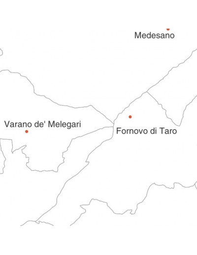 Mappa dei comuni della provincia di Parma jpg