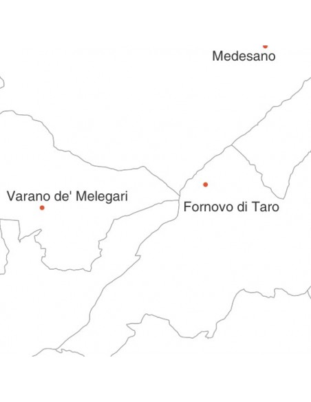 Mappa dei comuni della provincia di Parma jpg