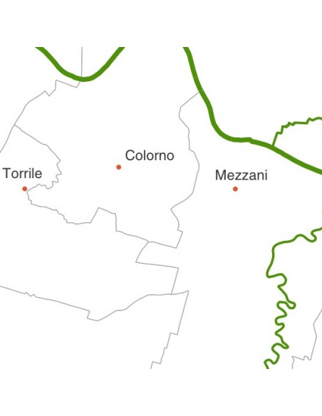 Mappa dei comuni della provincia di Parma jpg