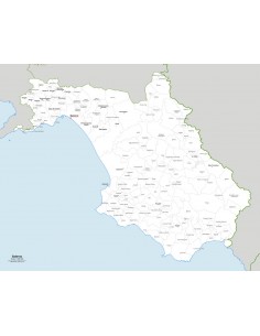 Mappa dei comuni della provincia di Salerno jpg 2