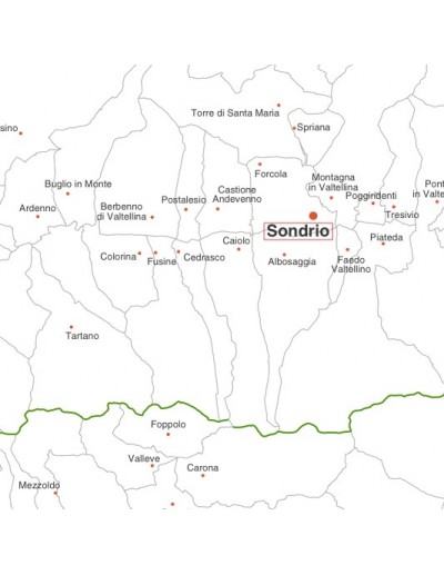 Mappa dei comuni della provincia di Sondrio jpg