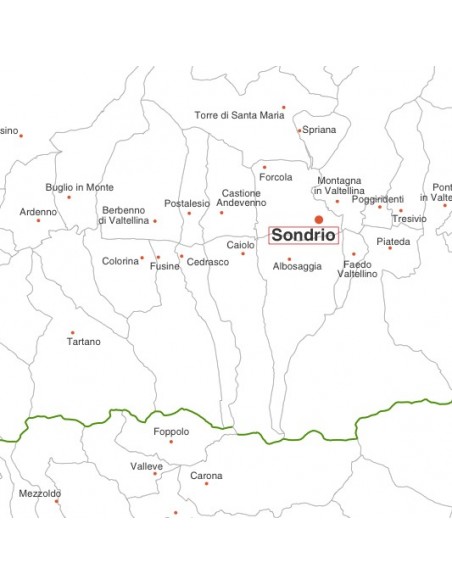 Mappa dei comuni della provincia di Sondrio jpg