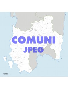 Mappa dei comuni della provincia Sud Sardegna jpg