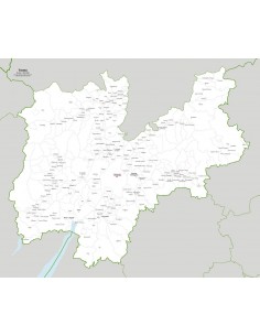 Mappa dei comuni della provincia di Trento jpg 2