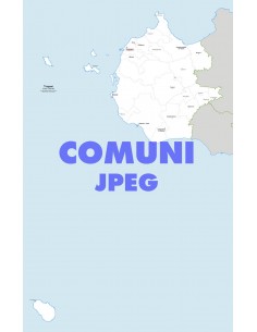 Mappa dei comuni della provincia di Trapani jpg