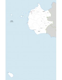 Mappa dei comuni della provincia di Trapani jpg 2