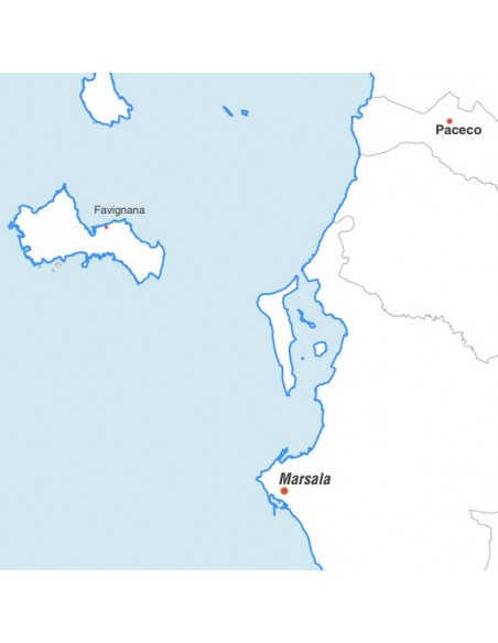 Mappa dei comuni della provincia di Trapani jpg