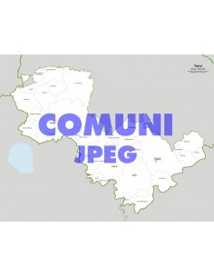 Mappa dei comuni della provincia di Terni jpg