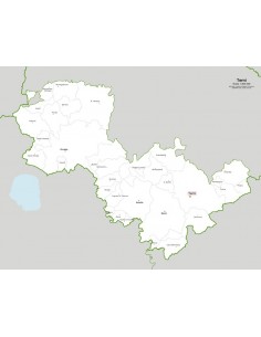 Mappa dei comuni della provincia di Terni jpg 2