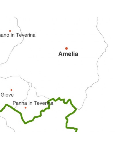 Mappa dei comuni della provincia di Terni jpg