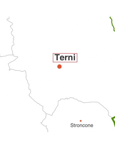 Mappa dei comuni della provincia di Terni jpg