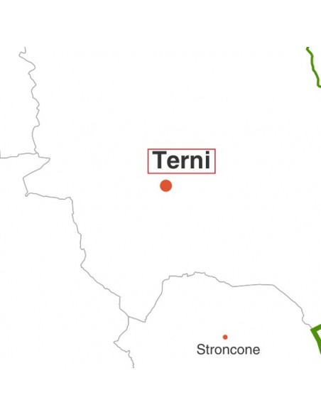 Mappa dei comuni della provincia di Terni jpg