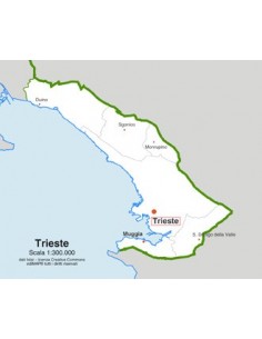 Mappa dei comuni della provincia di Trieste jpg 2
