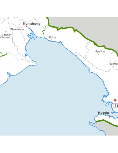 Mappa dei comuni della provincia di Trieste jpg