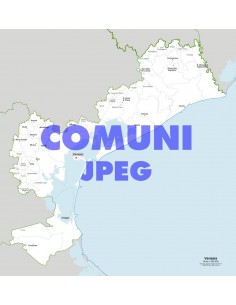 Mappa dei comuni della provincia di Venezia jpg