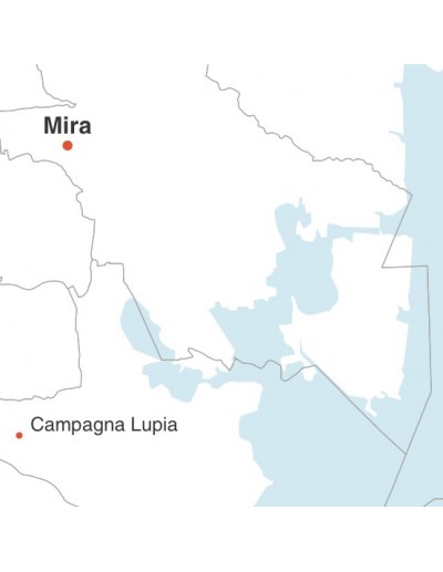 Mappa dei comuni della provincia di Venezia jpg