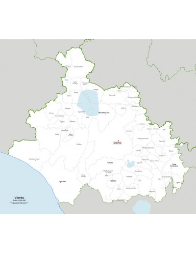 Mappa dei comuni della provincia di Viterbo jpg