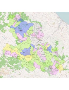 Mappa dei comuni della provincia di L'Aquila ppt 2
