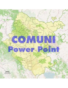 Mappa dei comuni della provincia di Arezzo ppt