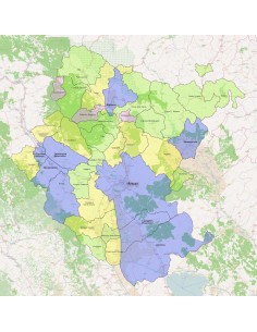 Mappa dei comuni della provincia di Arezzo ppt 2