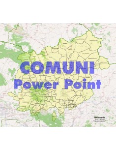 Mappa dei comuni della provincia di Benevento ppt