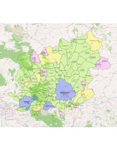 Mappa dei comuni della provincia di Benevento ppt 2